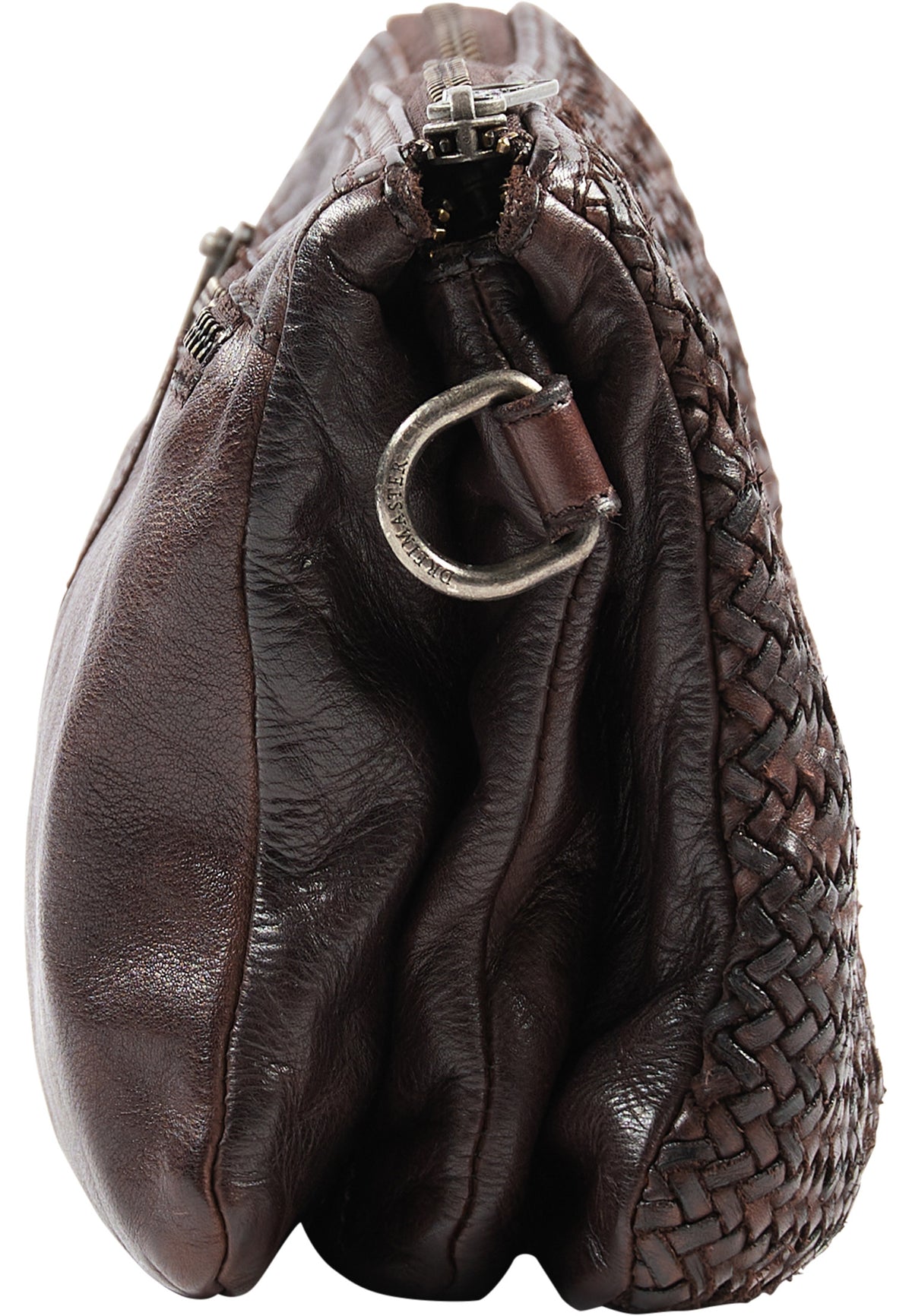 DreiMaster Vintage Damen-Umhängetasche aus Leder