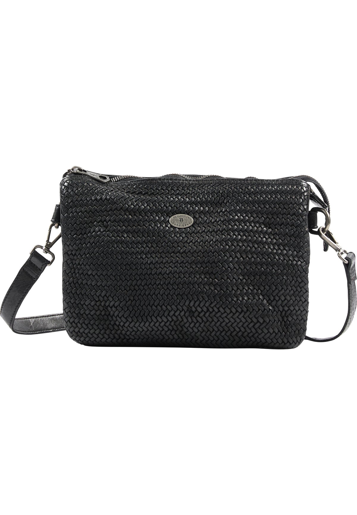 DreiMaster Vintage Damen-Umhängetasche aus Leder