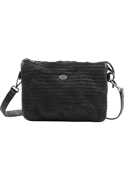 DreiMaster Vintage Damen-Umhängetasche aus Leder