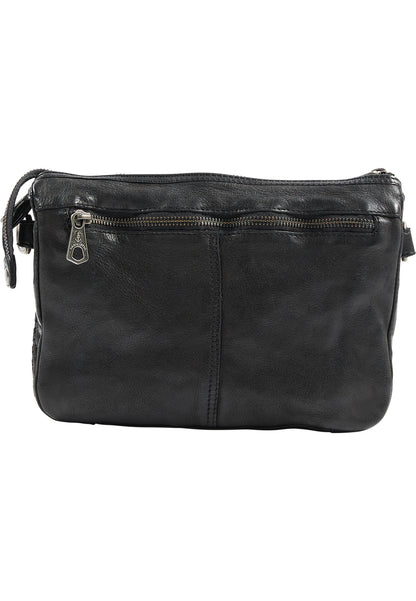 DreiMaster Vintage Damen-Umhängetasche aus Leder