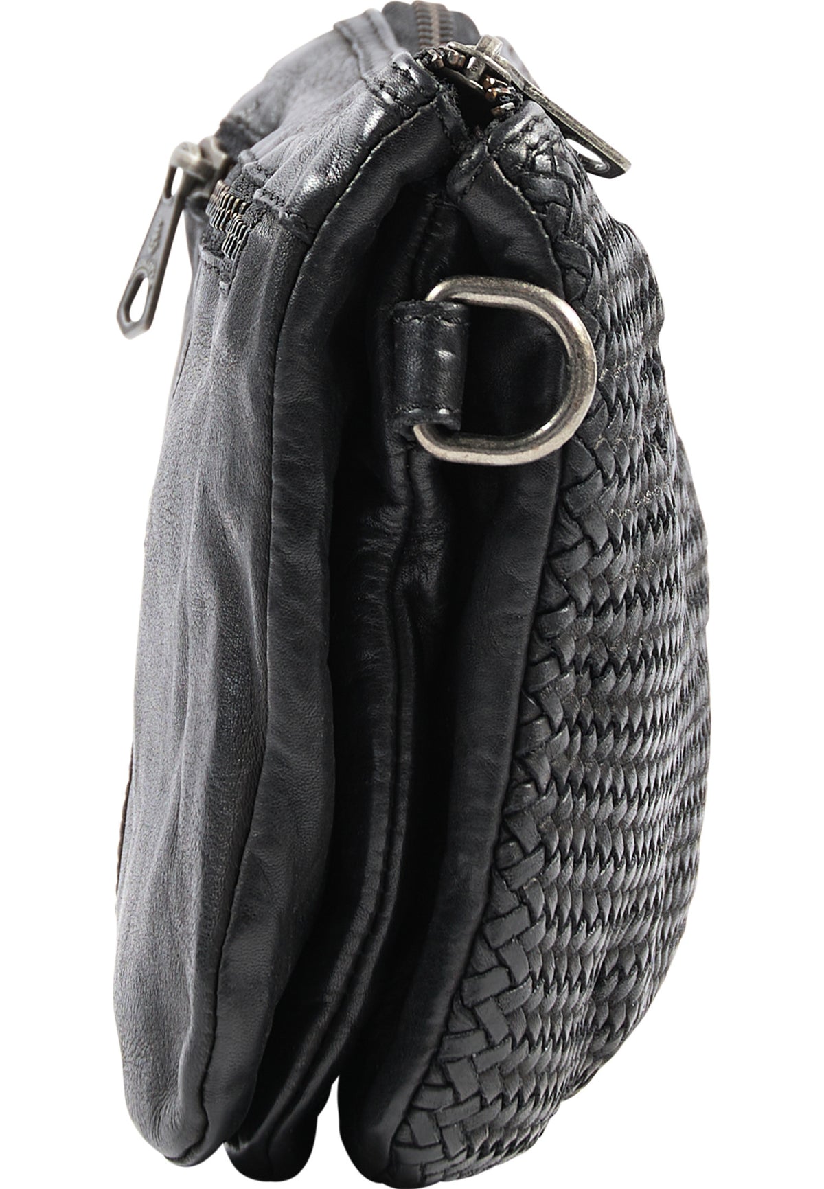 DreiMaster Vintage Damen-Umhängetasche aus Leder