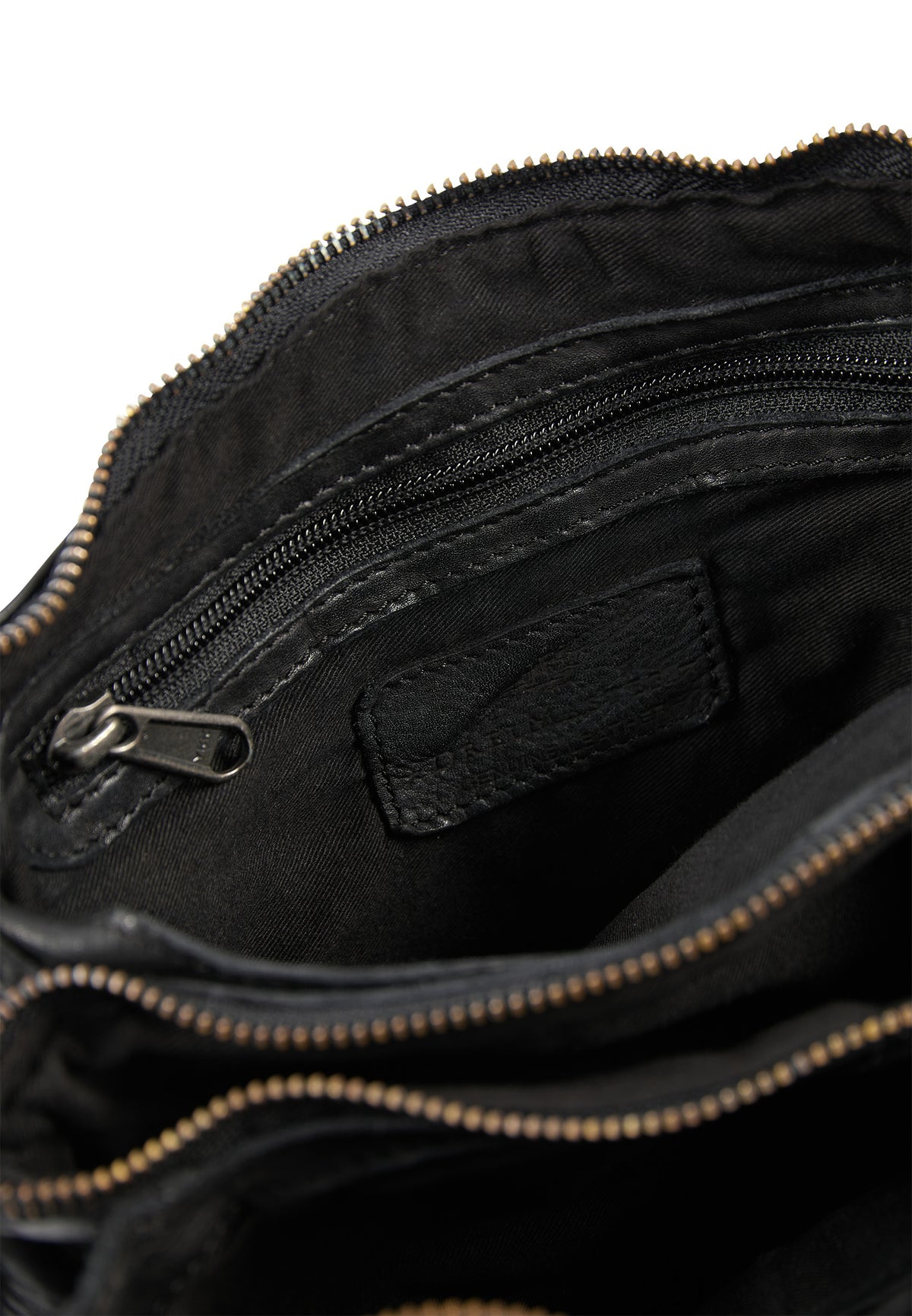 DreiMaster Vintage Damen-Umhängetasche aus Leder