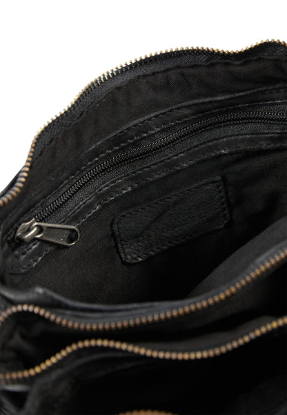 DreiMaster Vintage Damen-Umhängetasche aus Leder