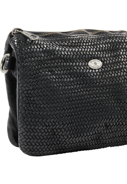DreiMaster Vintage Damen-Umhängetasche aus Leder