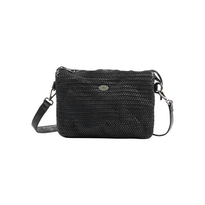 DreiMaster Vintage Damen-Umhängetasche aus Leder