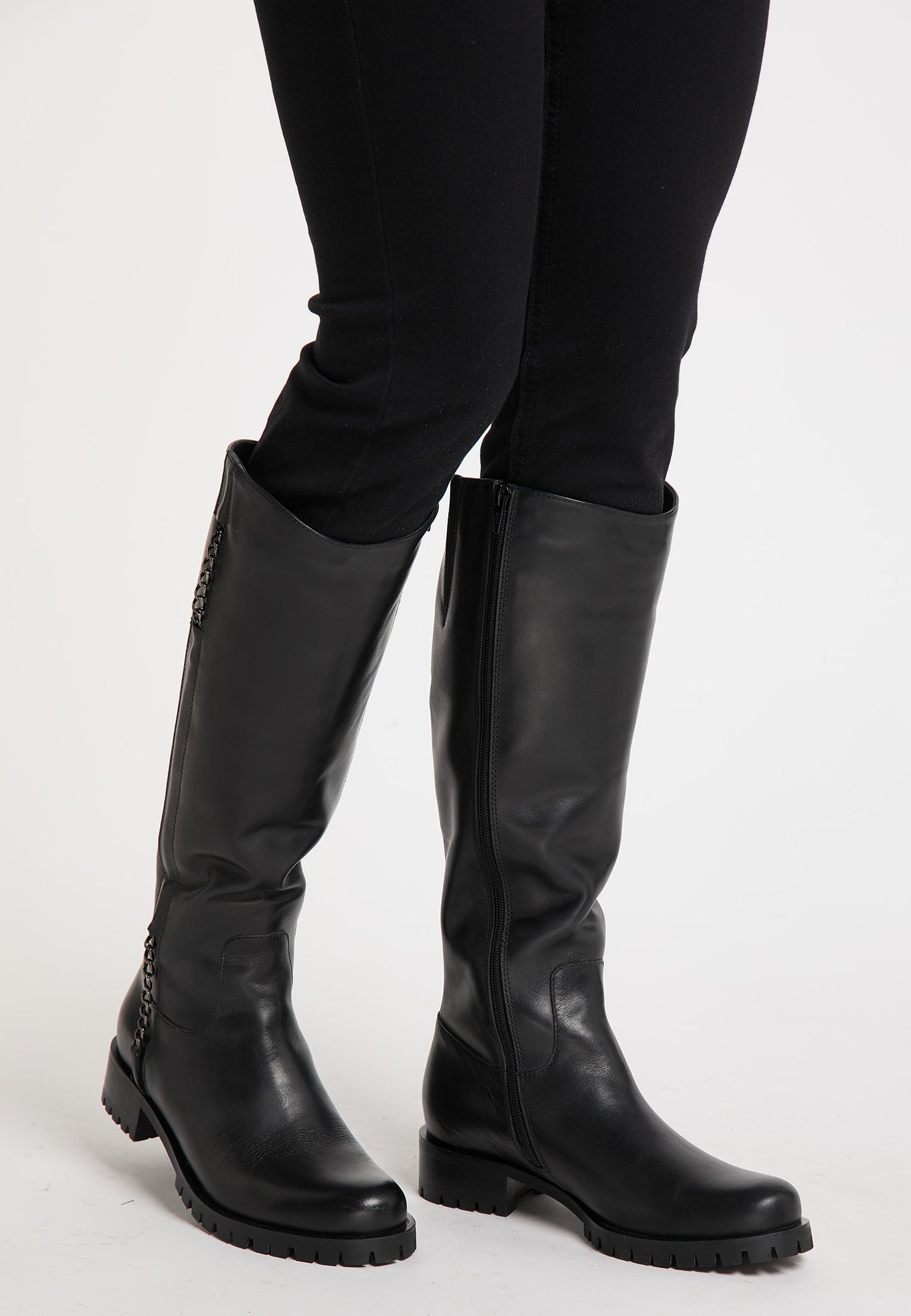 Dreimaster Vintage LI Women's Leder Stiefel