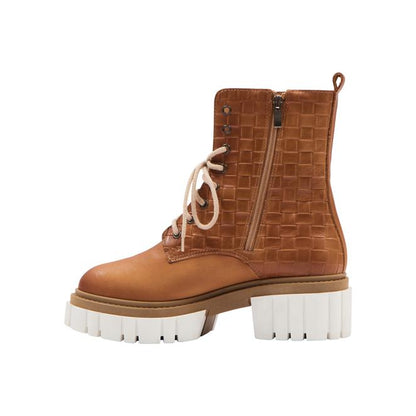Leder-Stiefeletten