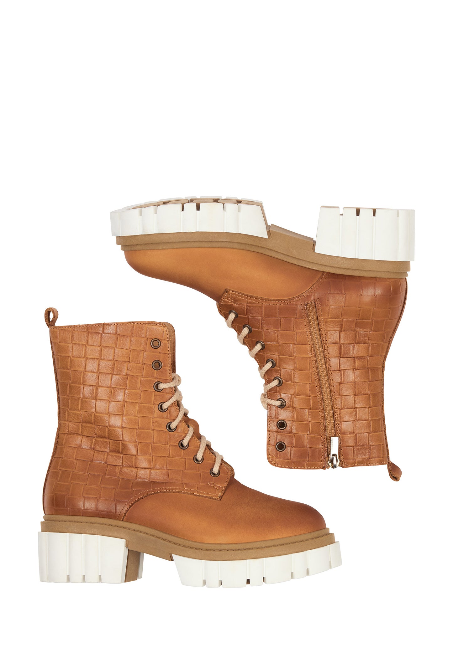 Leder-Stiefeletten
