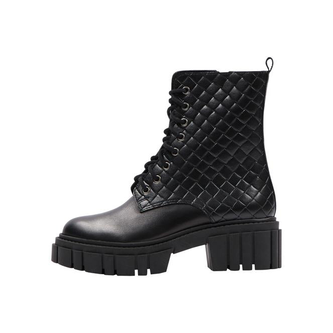 Leder-Stiefeletten