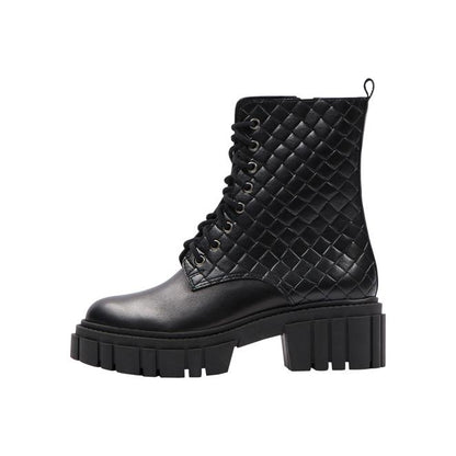 Leder-Stiefeletten