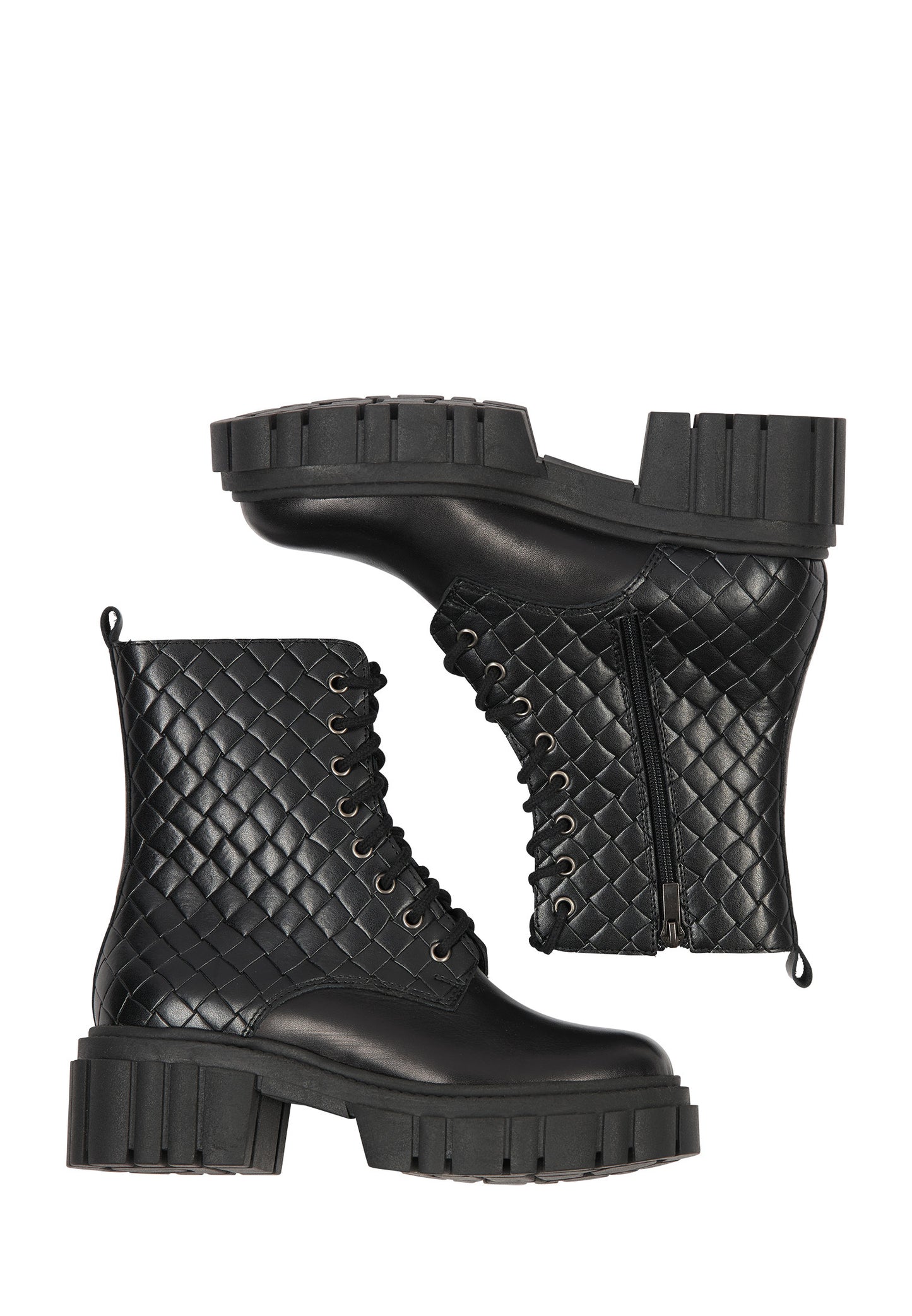 Leder-Stiefeletten