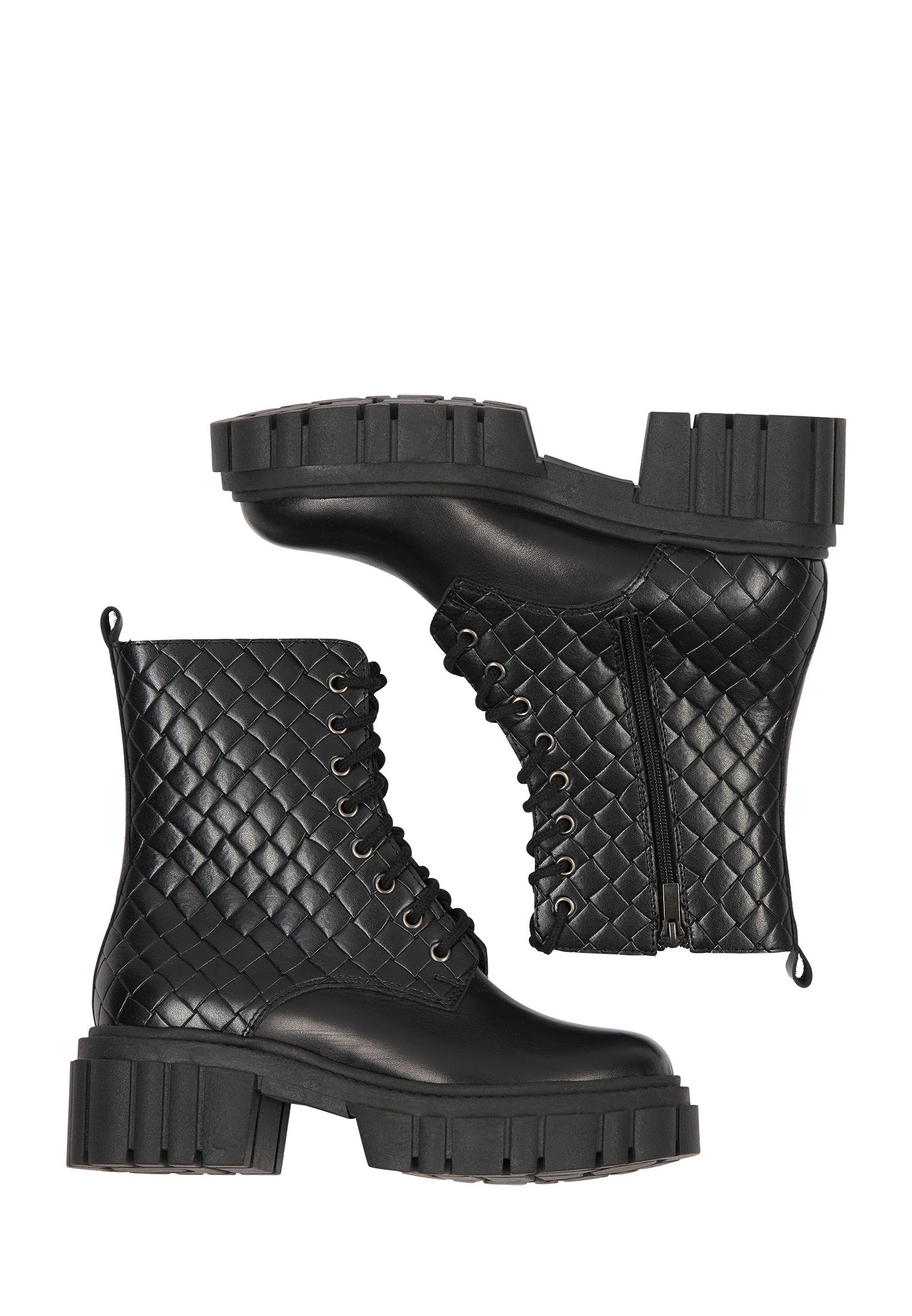 Leder-Stiefeletten