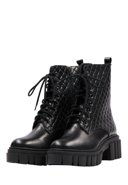 Leder-Stiefeletten