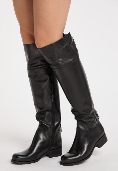 Dreimaster Vintage LI Women's Femininer Leder Stiefel