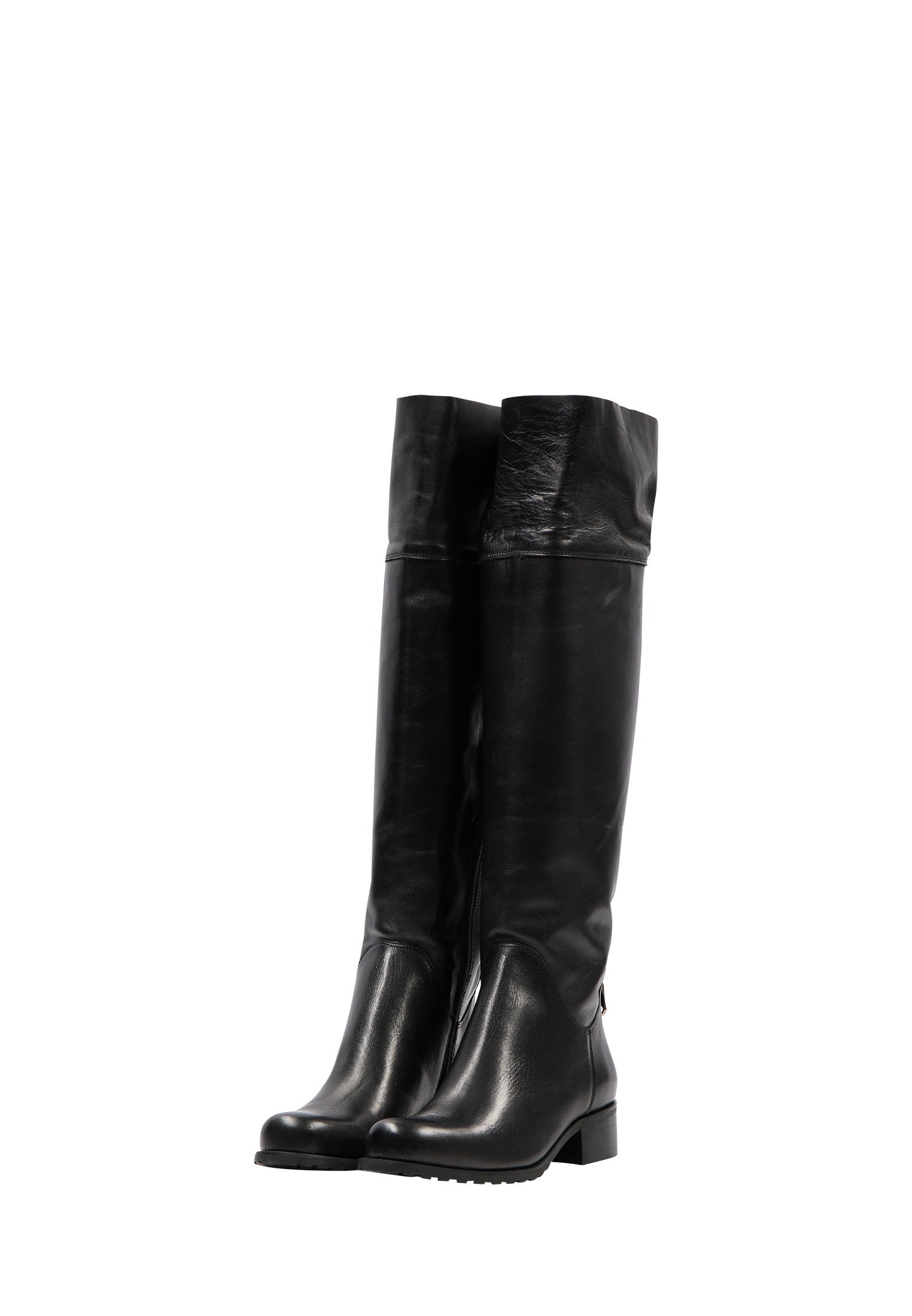Dreimaster Vintage LI Women's Femininer Leder Stiefel