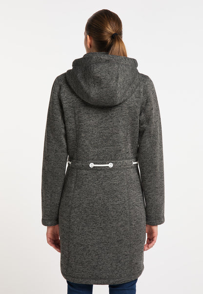 ICEBOUND damski dzianinowy płaszcz polarowy