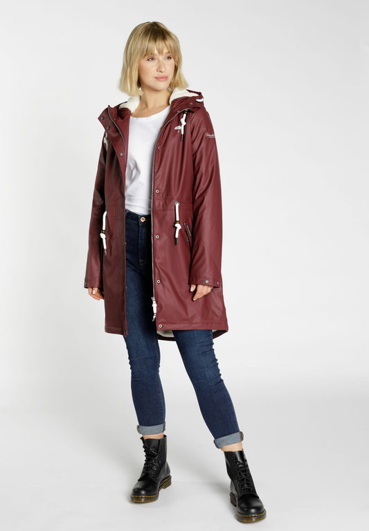 Schmuddelwedda Damen Regenmantel