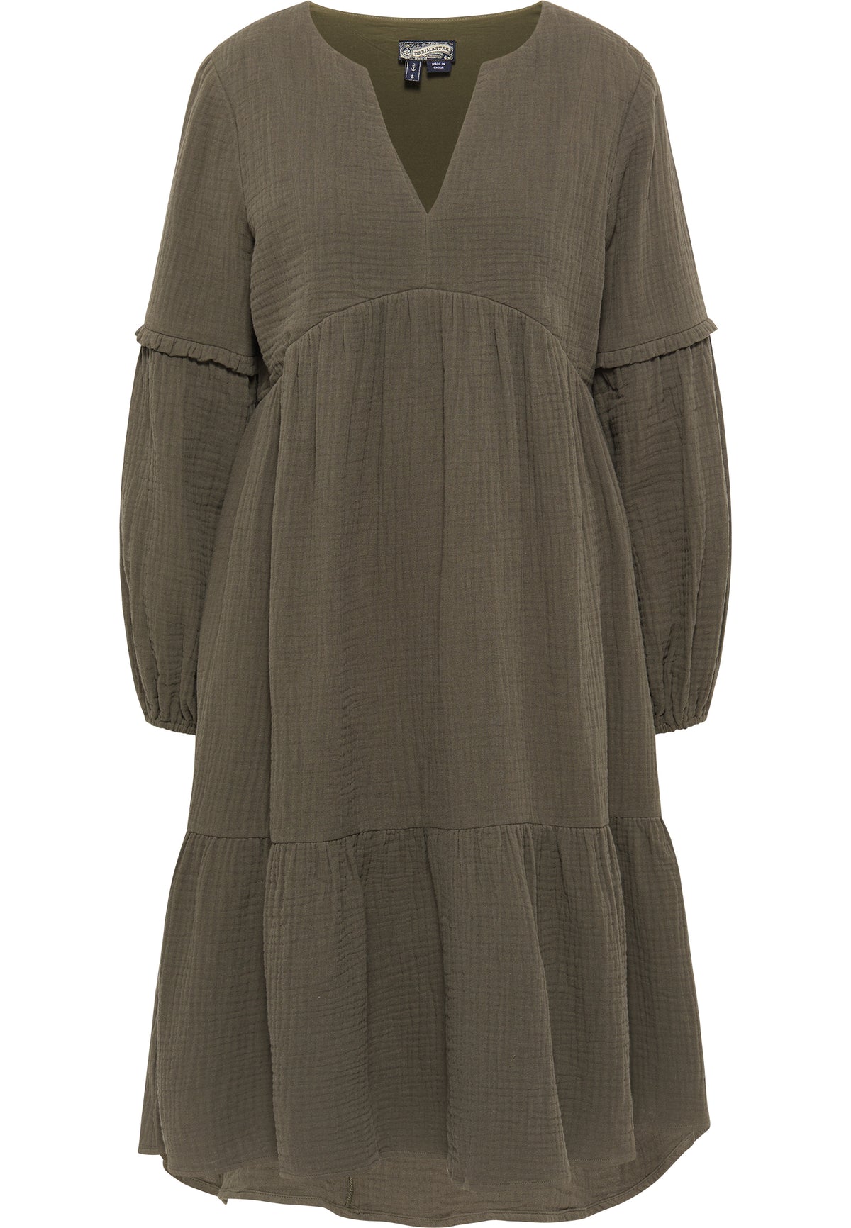 DreiMaster Vintage Damen-Midikleid