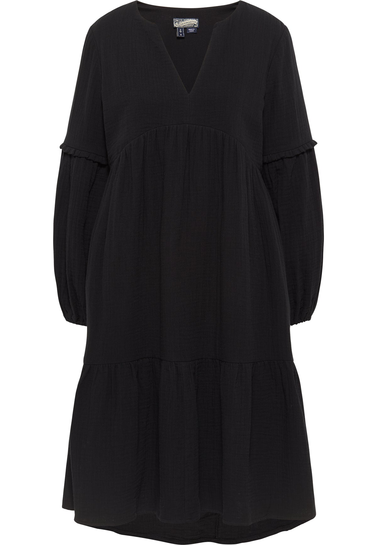 DreiMaster Vintage Damen-Midikleid