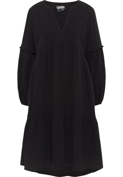DreiMaster Vintage Damen-Midikleid