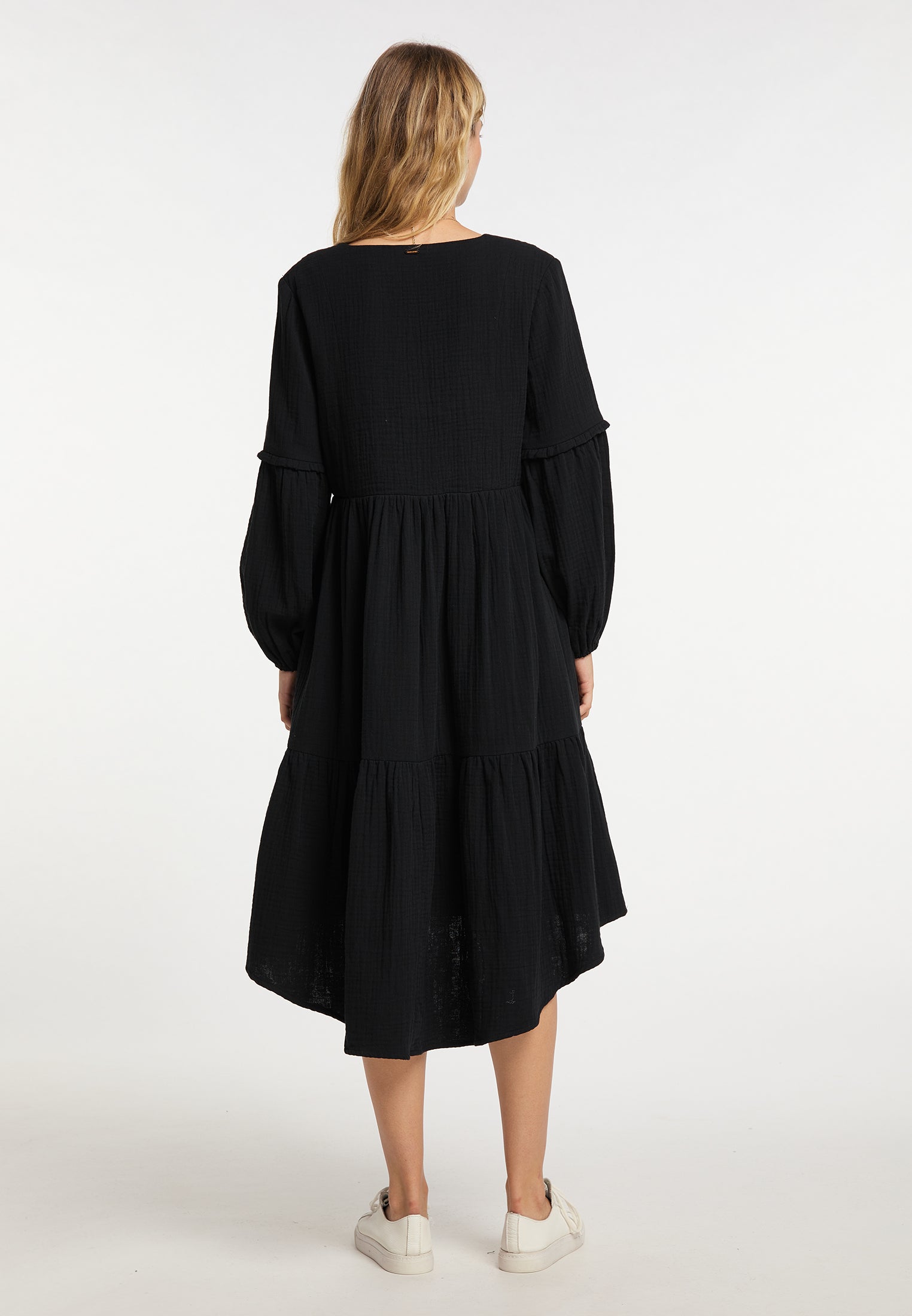 DreiMaster Vintage Damen-Midikleid