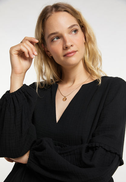 DreiMaster Vintage Damen-Midikleid