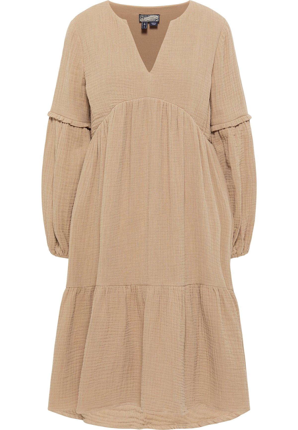 DreiMaster Vintage Damen-Midikleid
