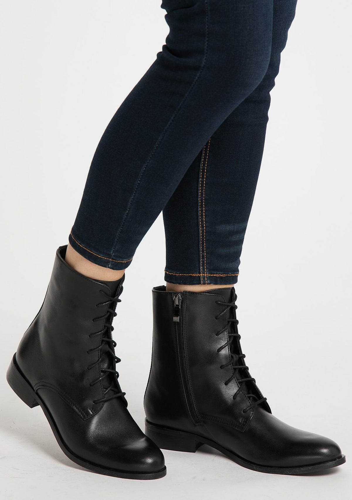 DreiMaster Klassik LI Women's Leder Ankle-Boots