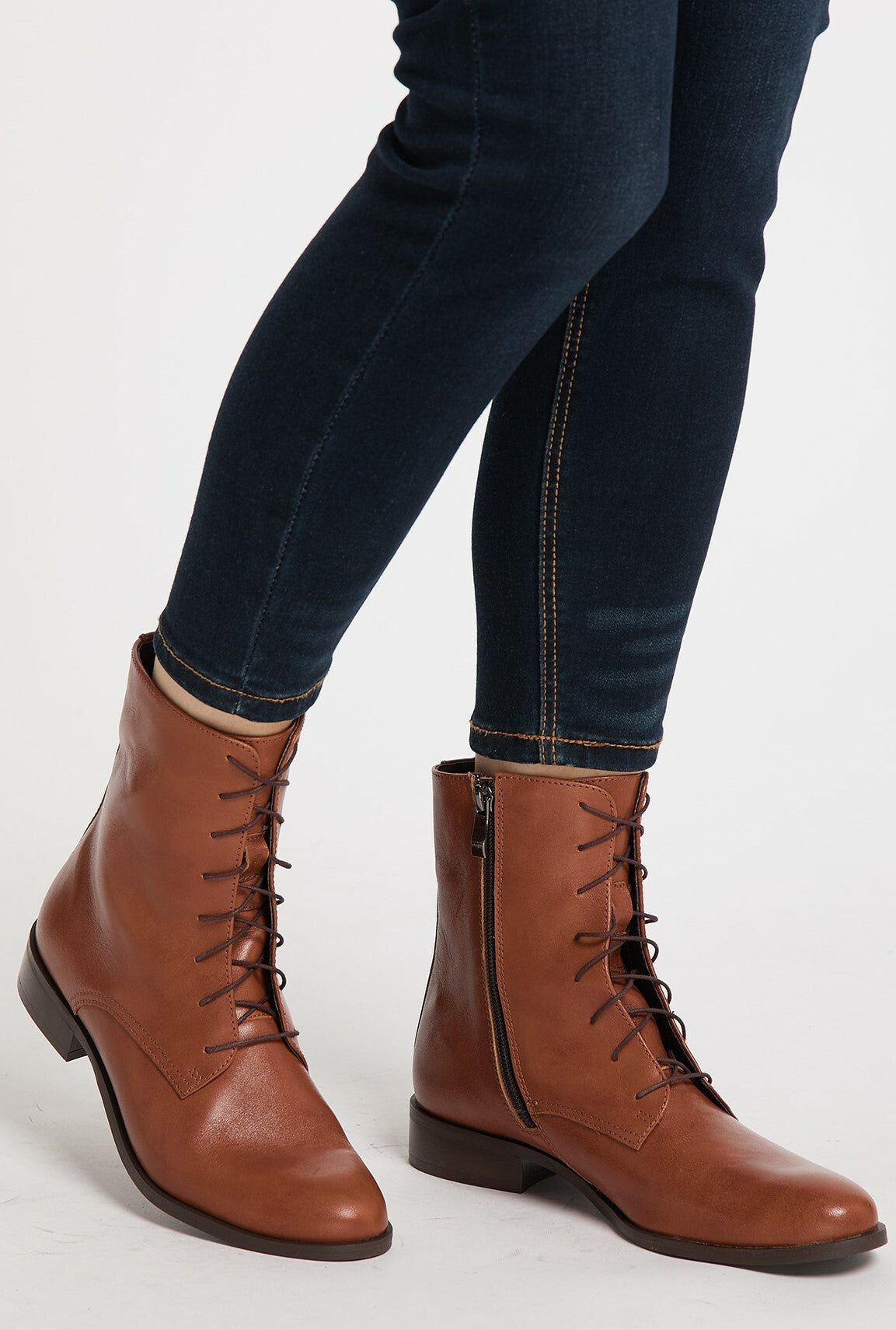 DreiMaster Klassik LI Women's Leder Ankle-Boots