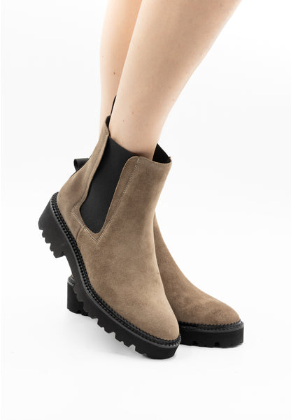Dreimaster Vintage LI Women's Chelsea Boots aus Leder