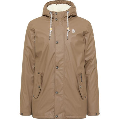 Schmuddelwedda Men's Regenjacke mit Teddyfutter