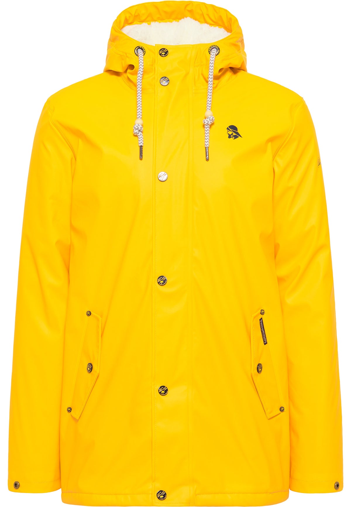 Schmuddelwedda Men's Regenjacke mit Teddyfutter