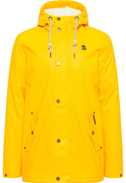 Schmuddelwedda Men's Regenjacke mit Teddyfutter