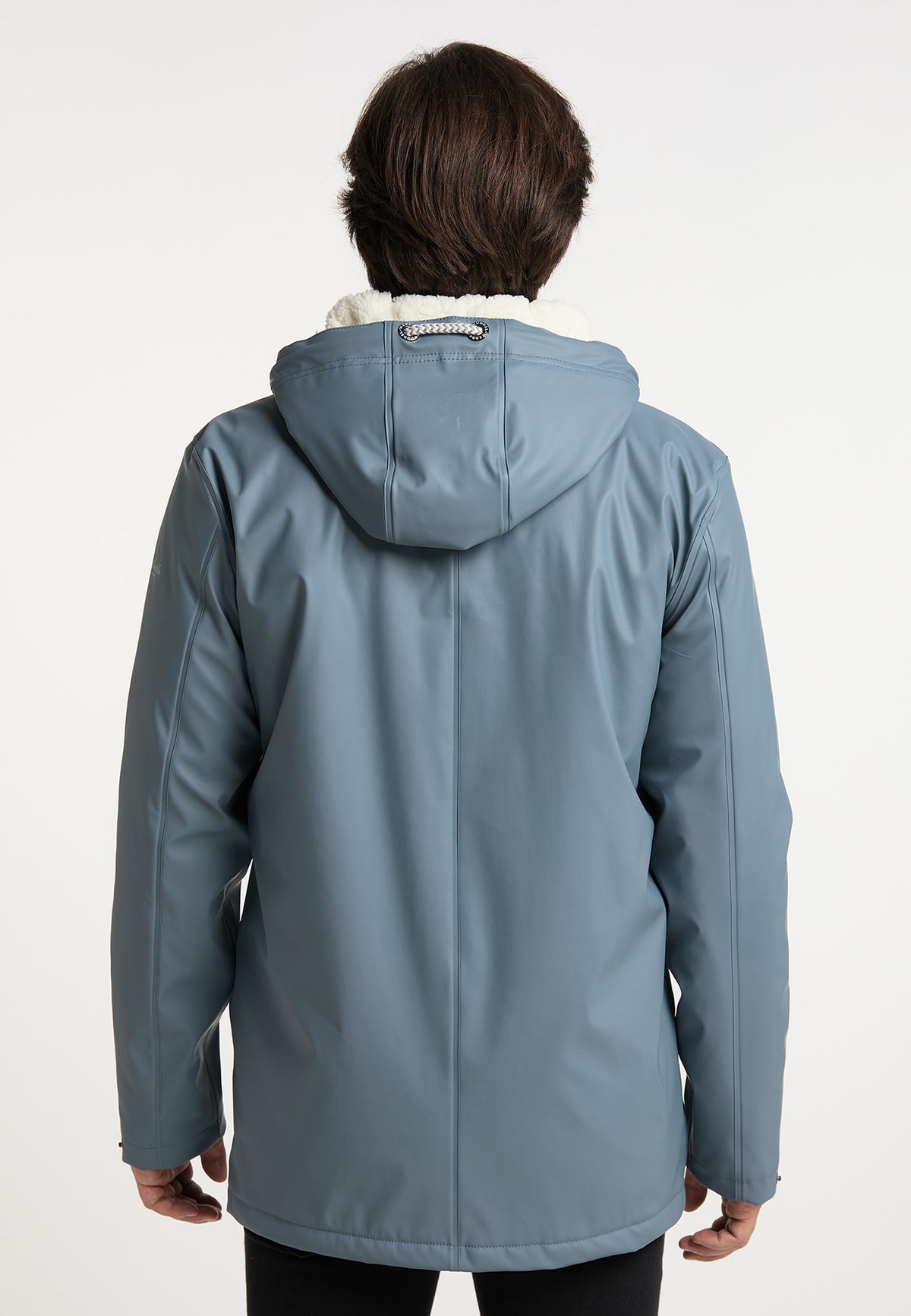 Schmuddelwedda Men's Regenjacke mit Teddyfutter
