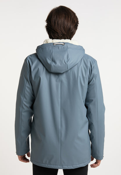 Schmuddelwedda Men's Regenjacke mit Teddyfutter