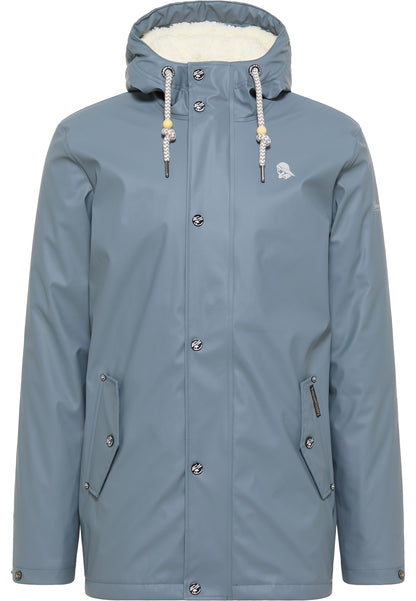 Schmuddelwedda Men's Regenjacke mit Teddyfutter