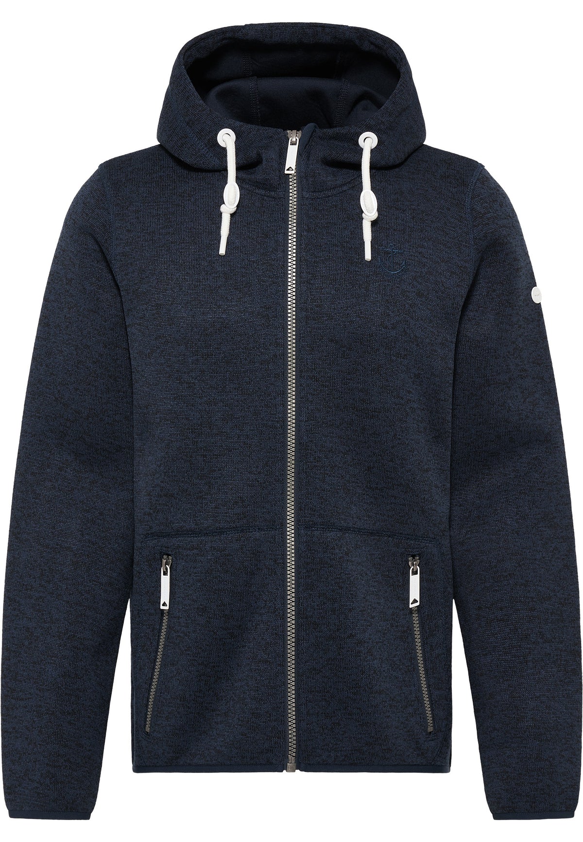 DreiMaster Maritim Herren-Strickfleecejacke