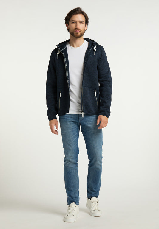 DreiMaster Maritim Men's Strickfleecejacke