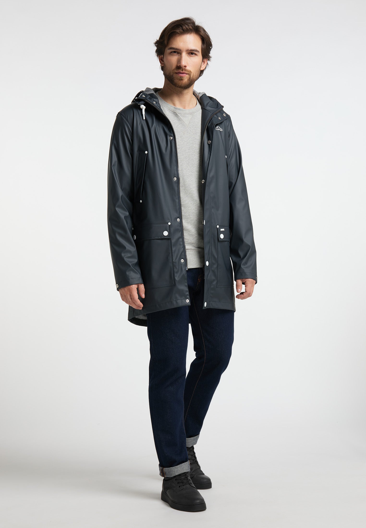 ICEBOUND Herren Regenmantel