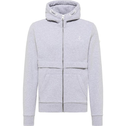 DreiMaster Maritim Herren-Sweatshirtjacke mit Kapuze