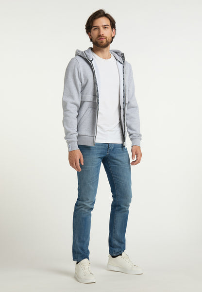 DreiMaster Maritim Herren-Sweatshirtjacke mit Kapuze