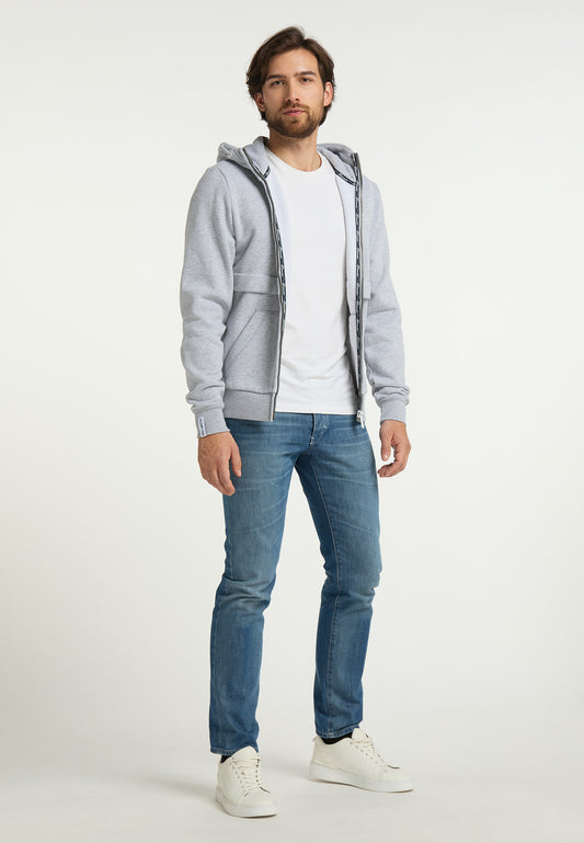 DreiMaster Maritim Men's Sweatshirtjacke mit Kapuze