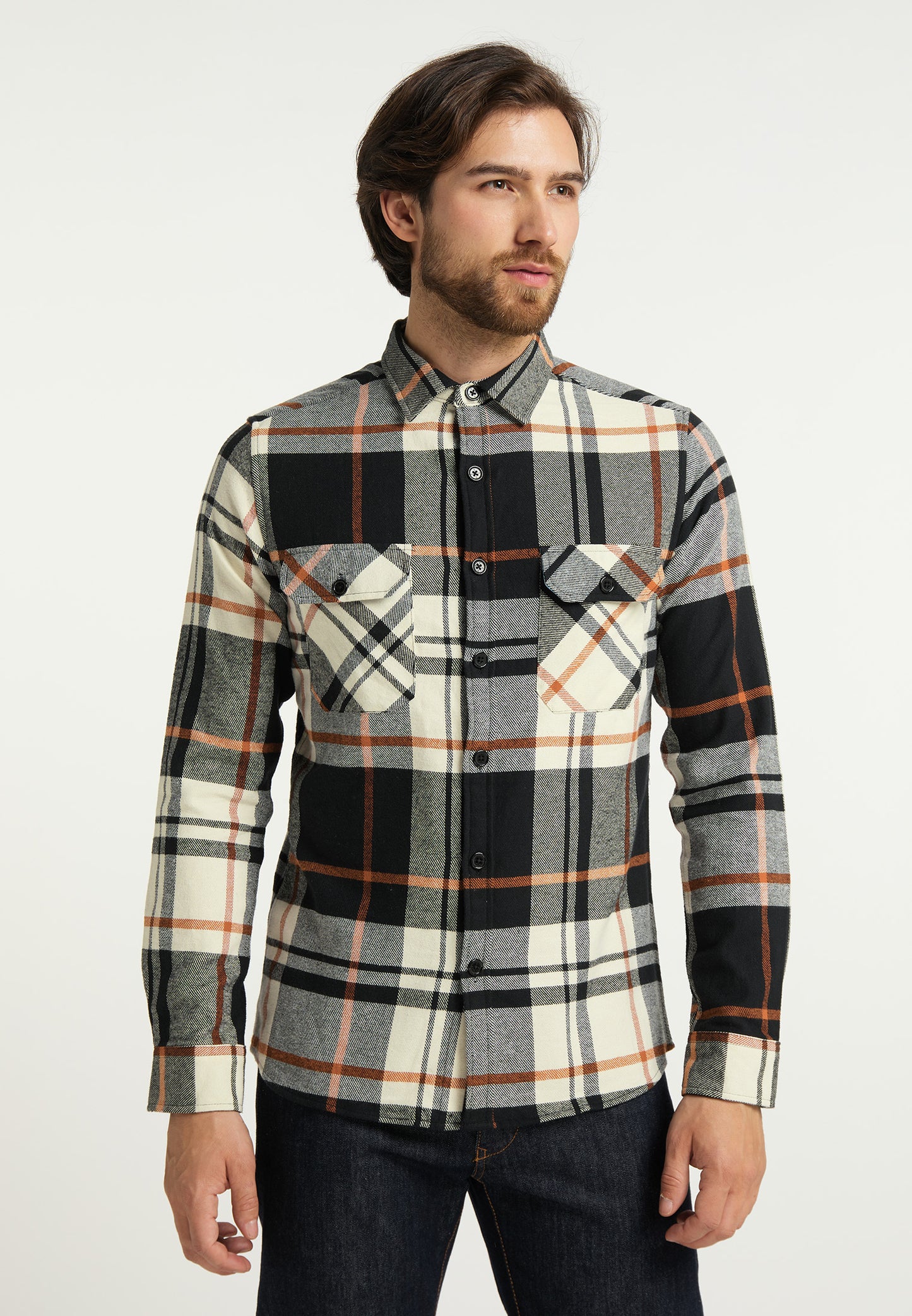 Dreimaster maritim Herrenhemd