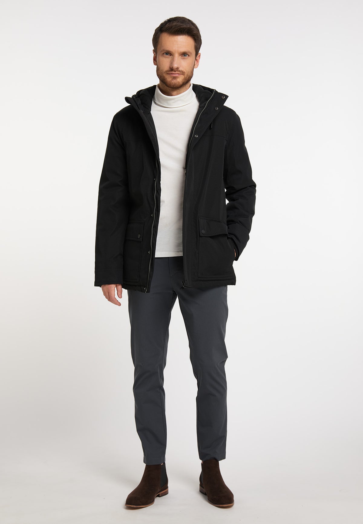 DreiMaster Klassik Herren-Winterjacke