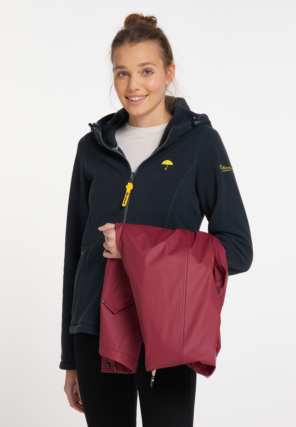 Schmuddelwedda Damen 3-in-1-Regenjacke