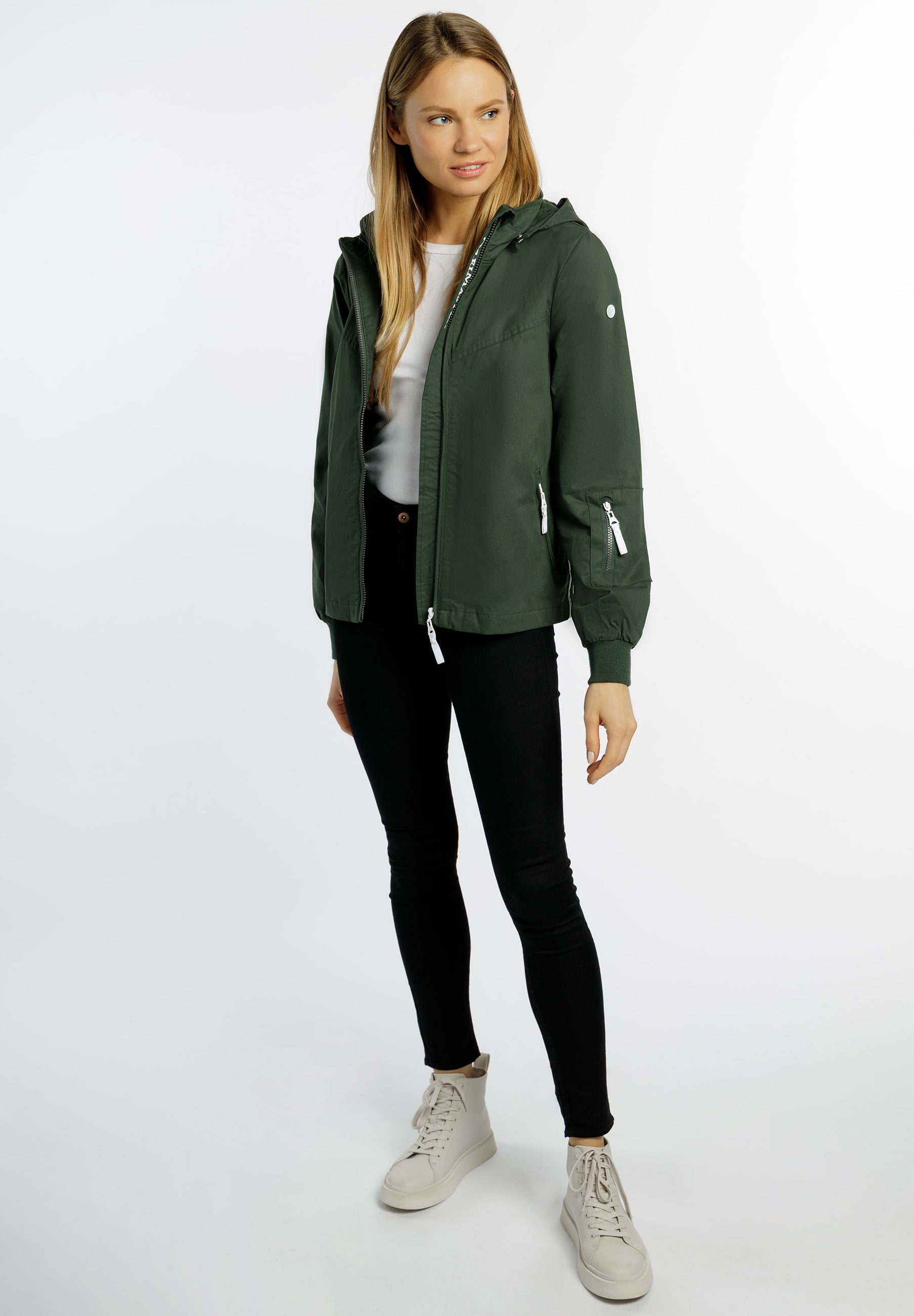 DreiMaster Maritim Damen Übergangsjacke aus Baumwolle