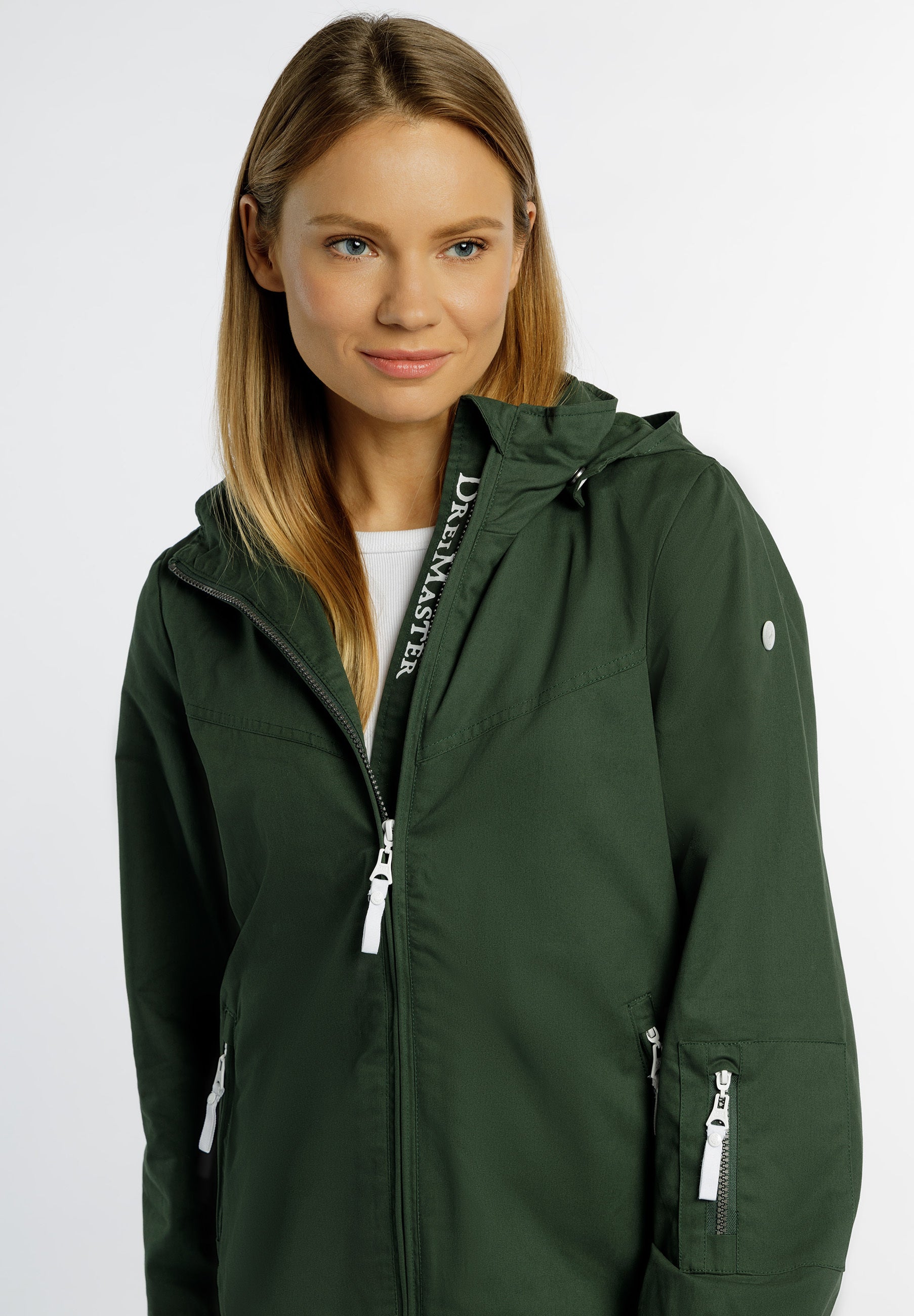 Dreimaster Maritim Damen Übergangsjacke aus Baumwolle