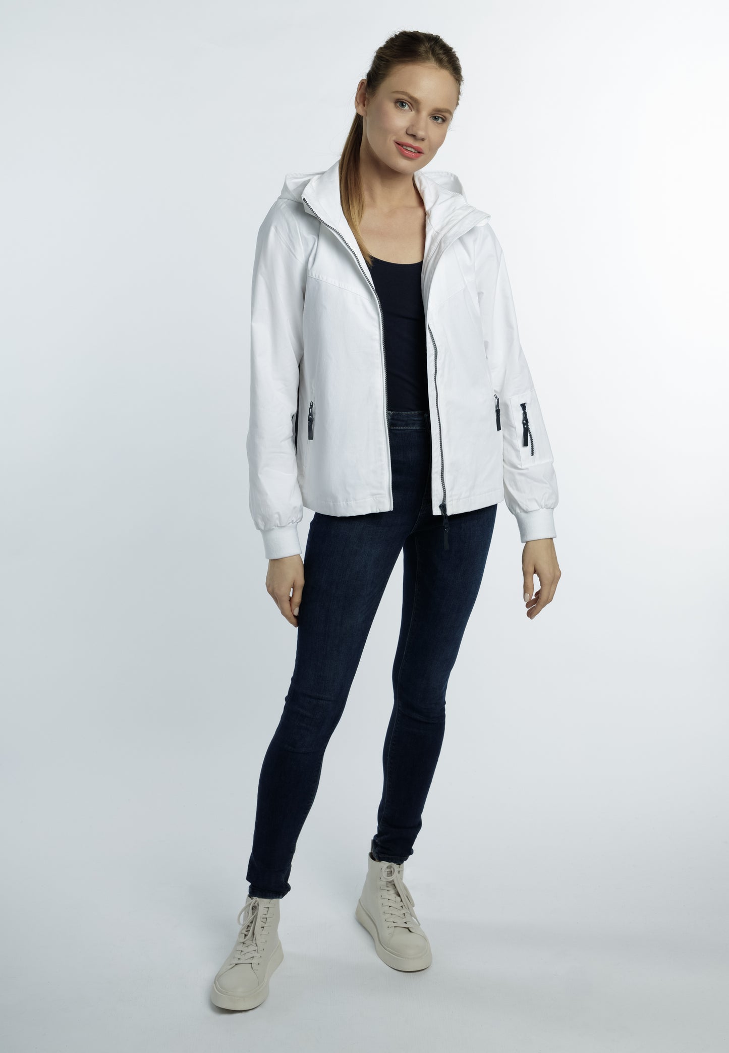 Dreimaster Maritim Damen Übergangsjacke aus Baumwolle