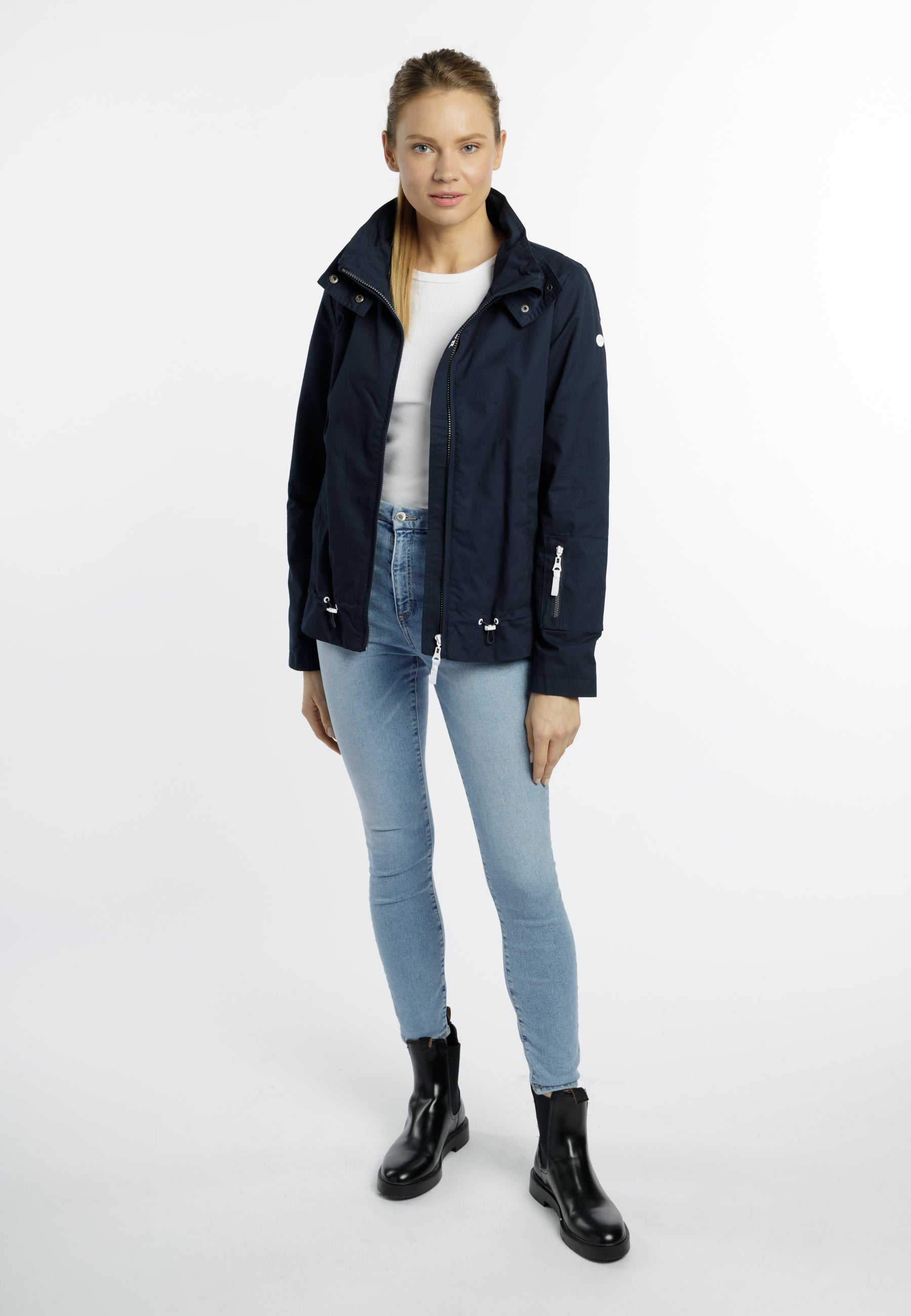 DreiMaster Maritim Damen Übergangsjacke aus Baumwolle
