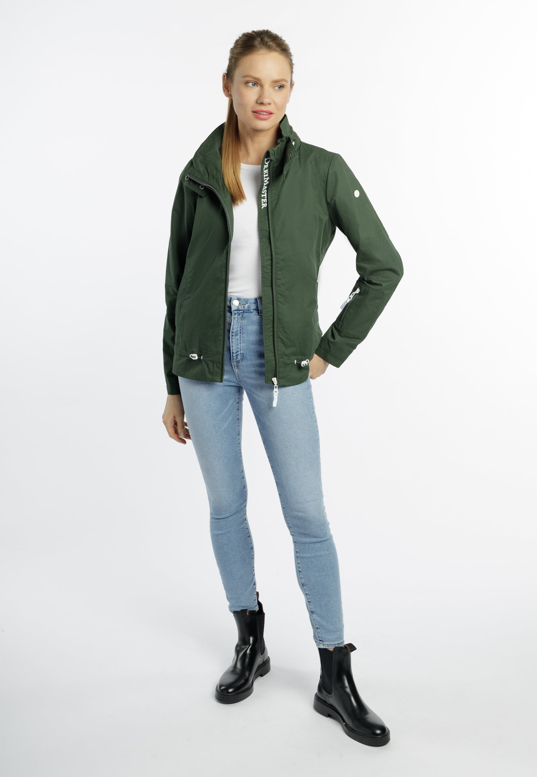 DreiMaster Maritim Damen Übergangsjacke aus Baumwolle